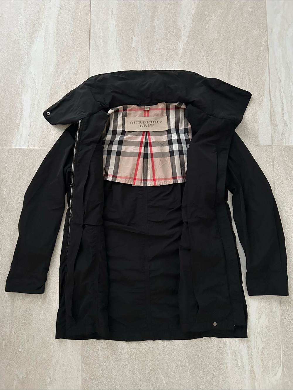 BURBERRY BRIT UTILITY PARKA/RAIN COAT - Picture 5 of 14